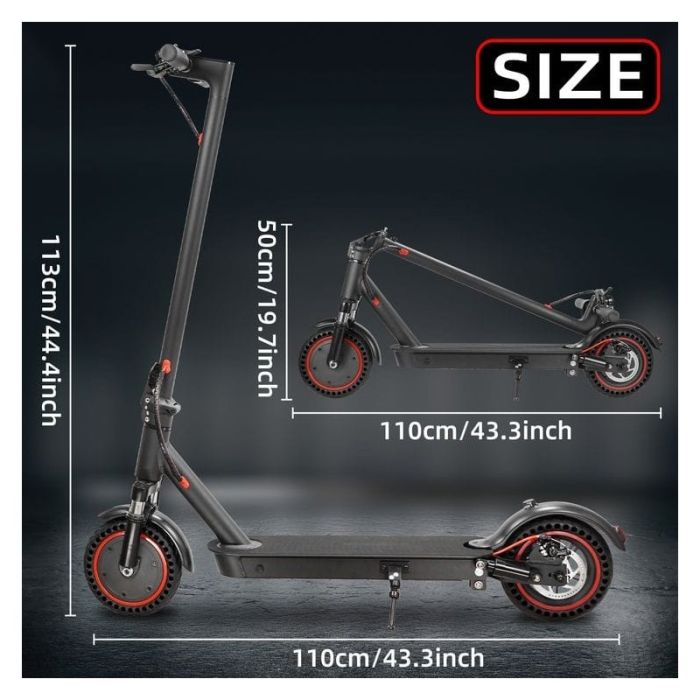 Trottinette Électrique KEPOW E9PRO10S - Noir