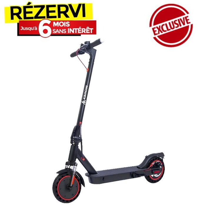 Trottinette Électrique KEPOW E9PRO10S - Noir