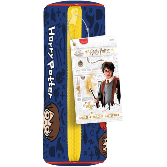 Trousse Scolaire MAPED Harry Potter - Bleu