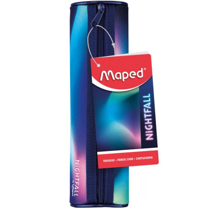 Trousse Scolaire Harry Potter TEENS Maped – Tube Néoprène Doux Zip Métal Officiel