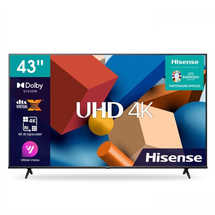 Tv HISENSE 43'' Smart A6K UHD 4K