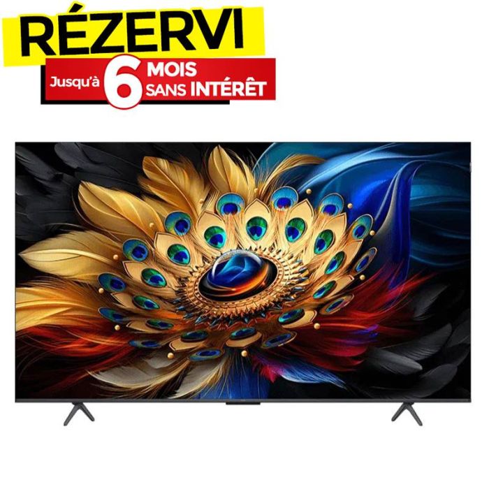 Tv TCL 75'' Smart Google C655 QLED 4K 