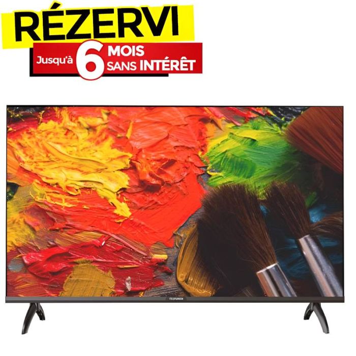 TV TELEFUNKEN 40'' C7 FHD + Récepteur intégré