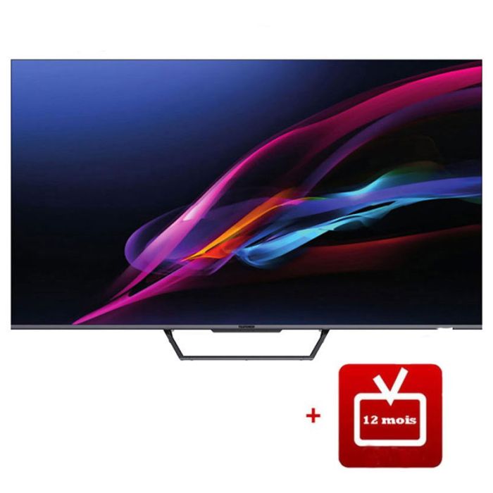 Tv TELEFUNKEN 50  Smart Android 11 QLED G3B Avec Récepteur intégré