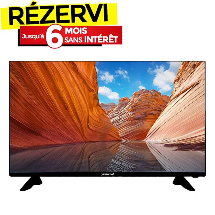 Tv ETERNAL 32'' N18 LED HD Slim + Récepteur Intégré 