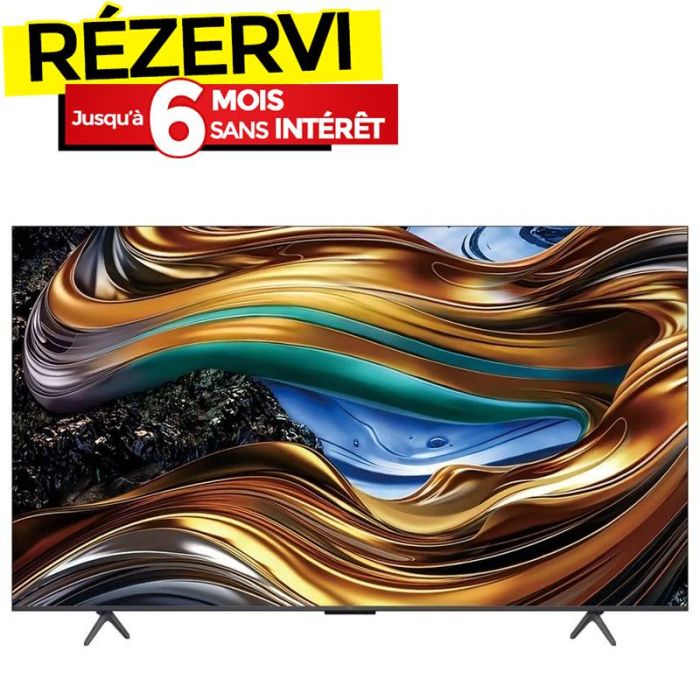 Tv TCL 55'' Smart Google P755 UHD 4K 2024 + Abonnement TV