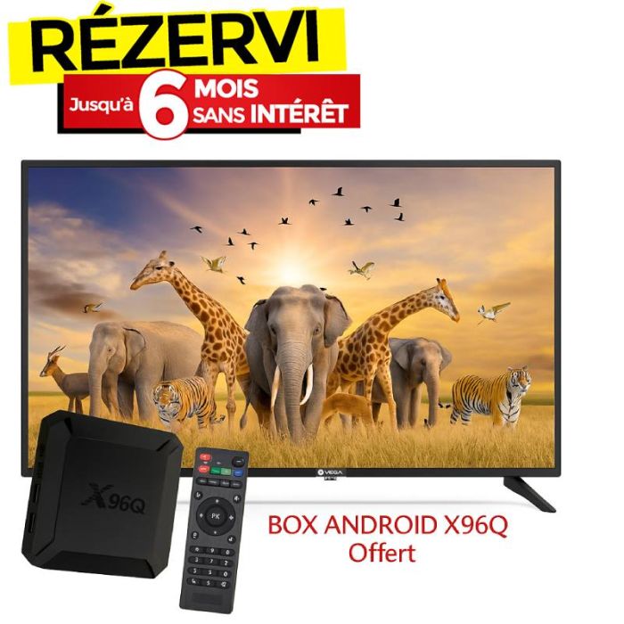 TV VEGA 50'' Full HD + Récepteur intégré