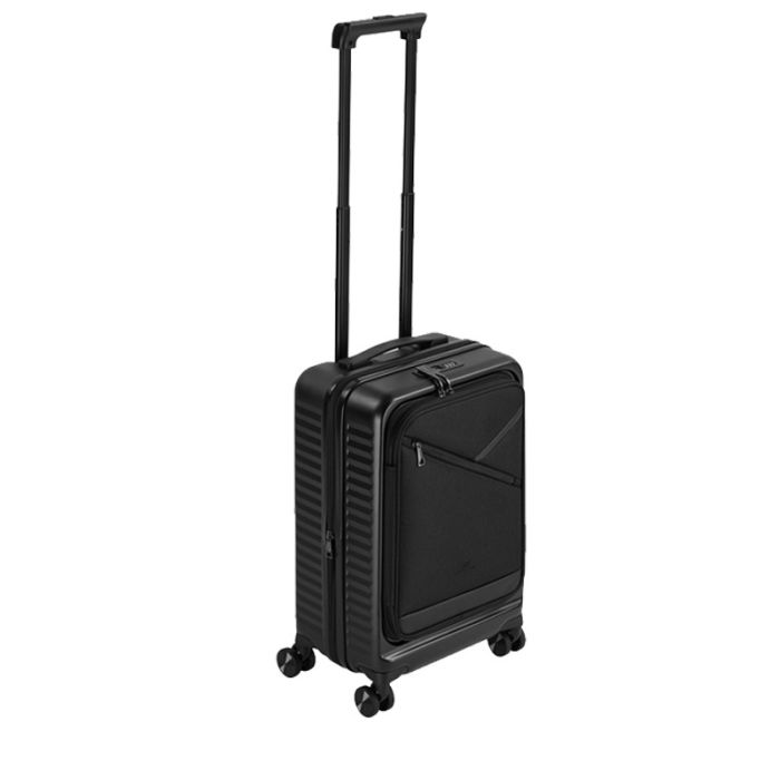 Valise Cabine Featherstone – Souple, 4 Roues, 34L – Noir – Légère – Occasion UK