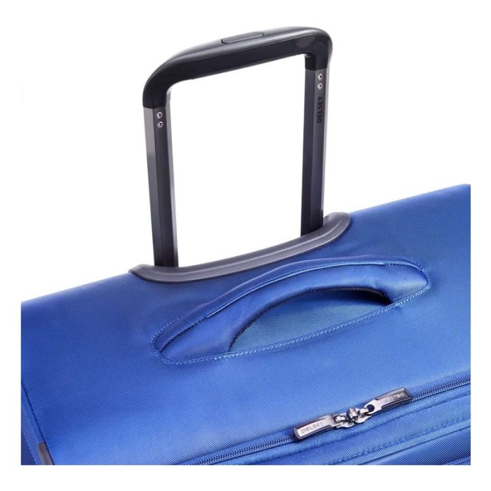 Valise DELSE Optimax Lite trolley S Slim 55 - Bleu