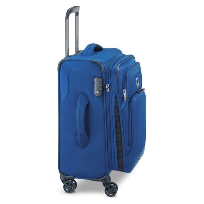 Valise DELSE Optimax Lite trolley S Slim 55 - Bleu