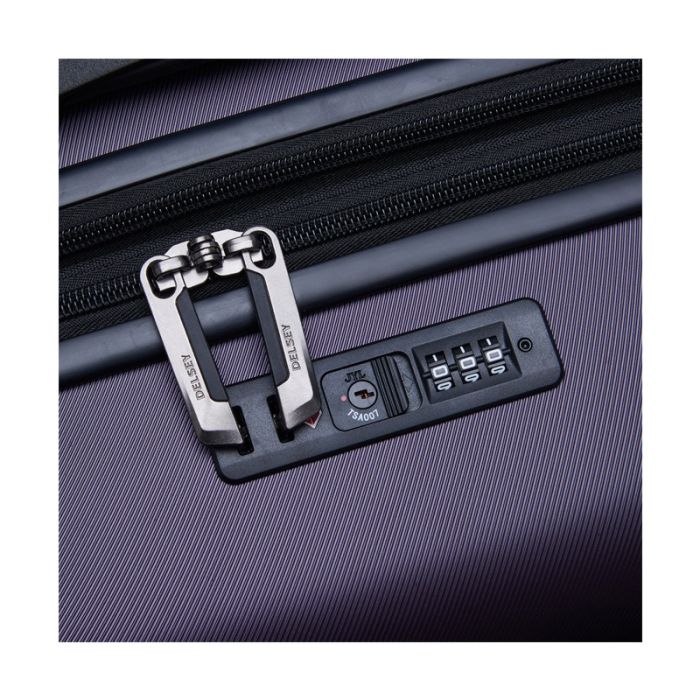 Valise DELSEY AIR ARMOUR Extensible 68 cm - Violet foncé