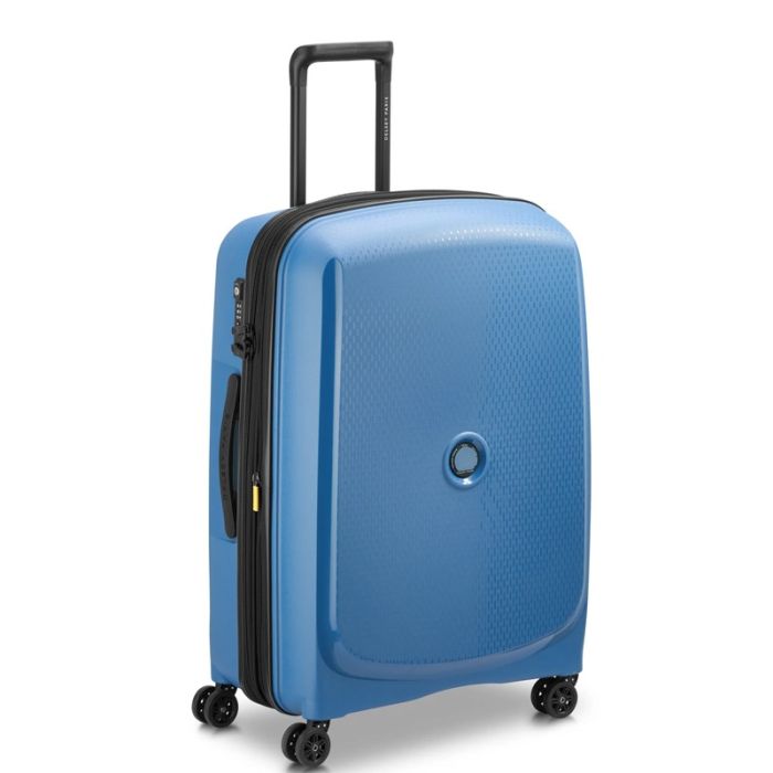 Valise DELSEY BELMONT PLUS Extensible 71 cm - Bleu Zinc 