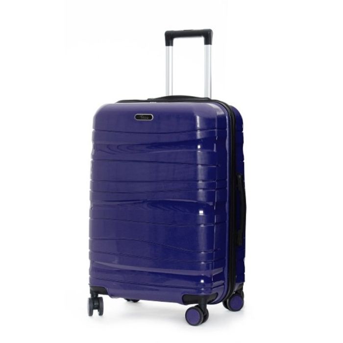 Valise TITOU Incassable Polypropylene Large - Bleu Marine