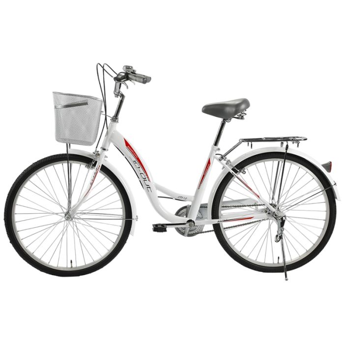 Vélo de Route IN-OUT City 1.0 26'' - Blanc