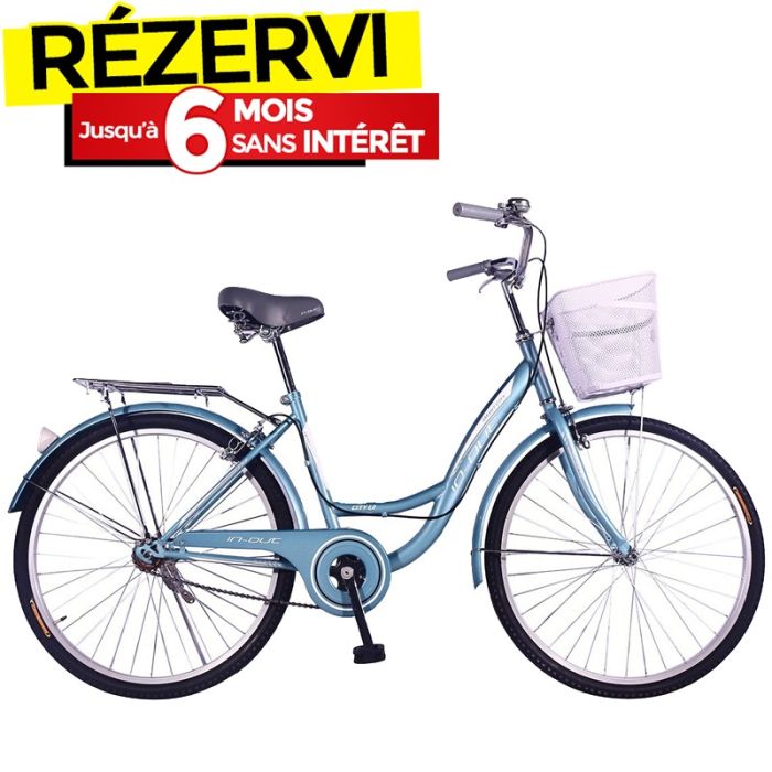 Vélo de Route IN-OUT City 1.0 26'' - Bleu