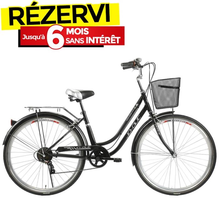 Vélo de Route IN-OUT City 2.0 26'' - Noir