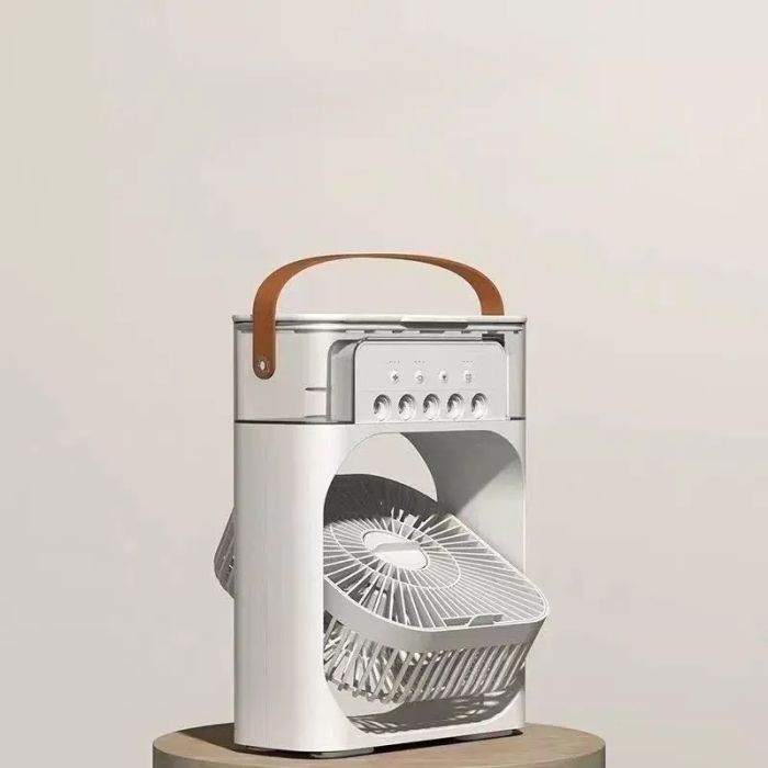 Diffuseur d'aromathérapie - TECH DISCOUNT - Volcan - 0,5L - Blanc craquelé - Ultrasonique
