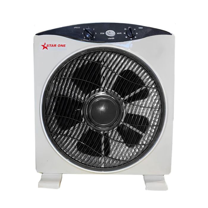 Ventilateur De Table STARONE Extra Carré - Noir