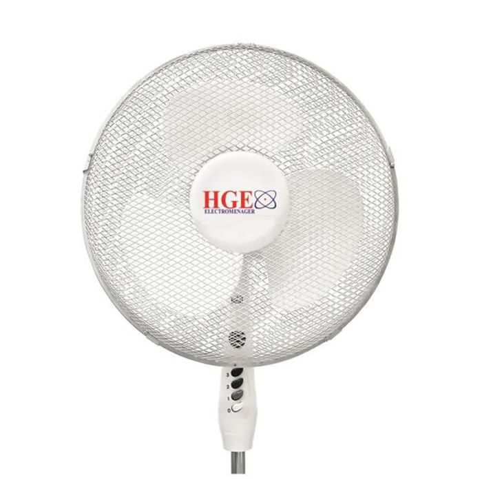 Ventilateur Sur Pieds HGE Marina 35W - Blanc