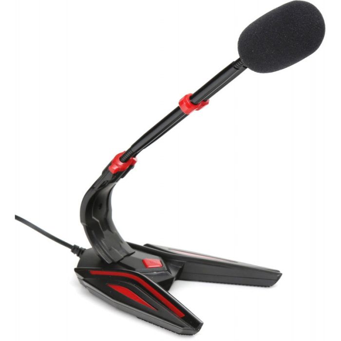 Microphone Filaire VARR Spider - Noir&Rouge