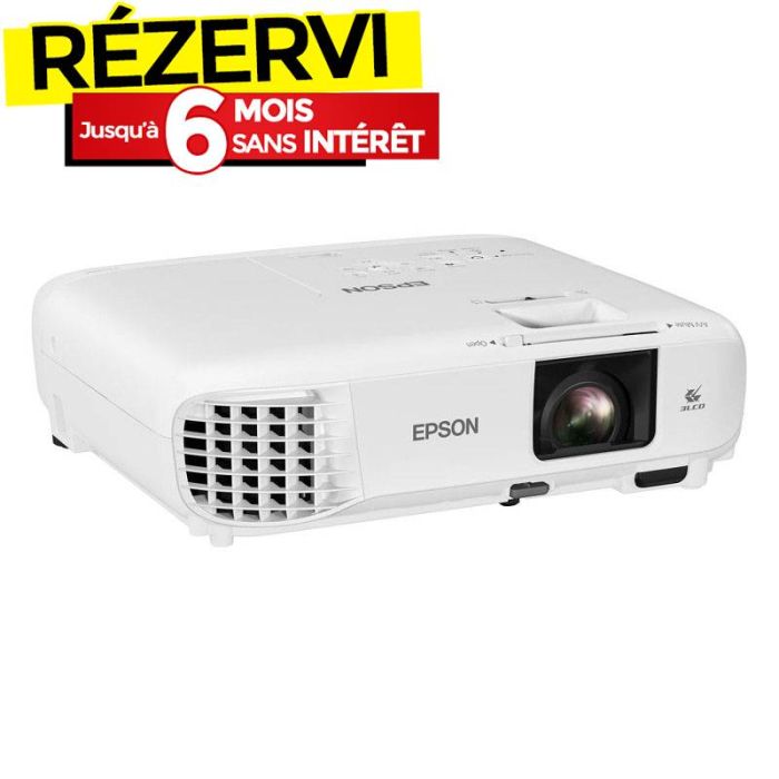 Vidéo Projecteur EPSON EB-W49 HD-Ready WXGA - Blanc (V11H983040)