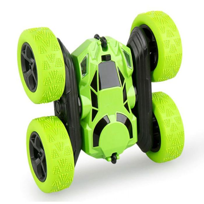 Voiture RC Toys Double Sides 360 degré - Vert