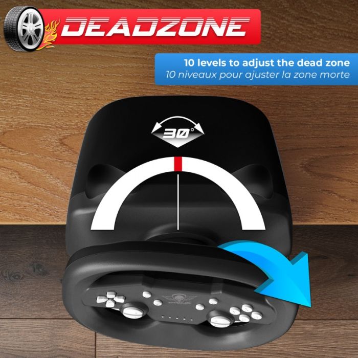 Volant De Course Pour PS3, PS4, PC - Neuf - Sans Marque - Connectivité USB