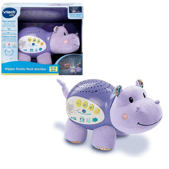 Veilleuse Vtech Hippo Dodo Nuit Etoilee