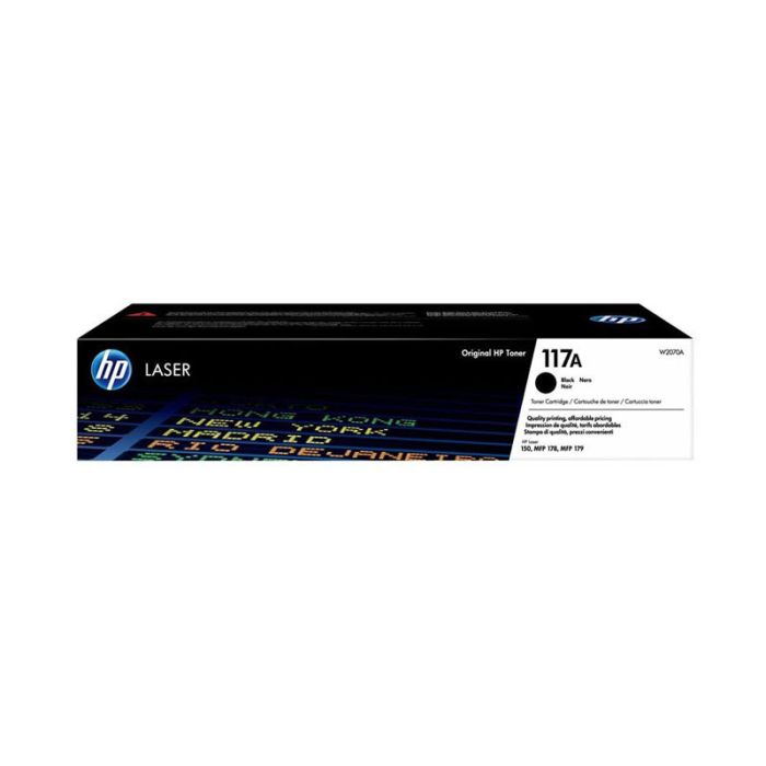 Toner LaserJet d'origine HP 117A - Noir (W2070A)