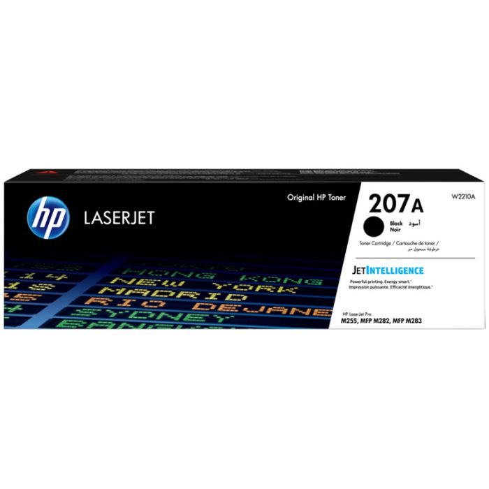 Toner LaserJet original HP 207A  - Noir (W2210A)