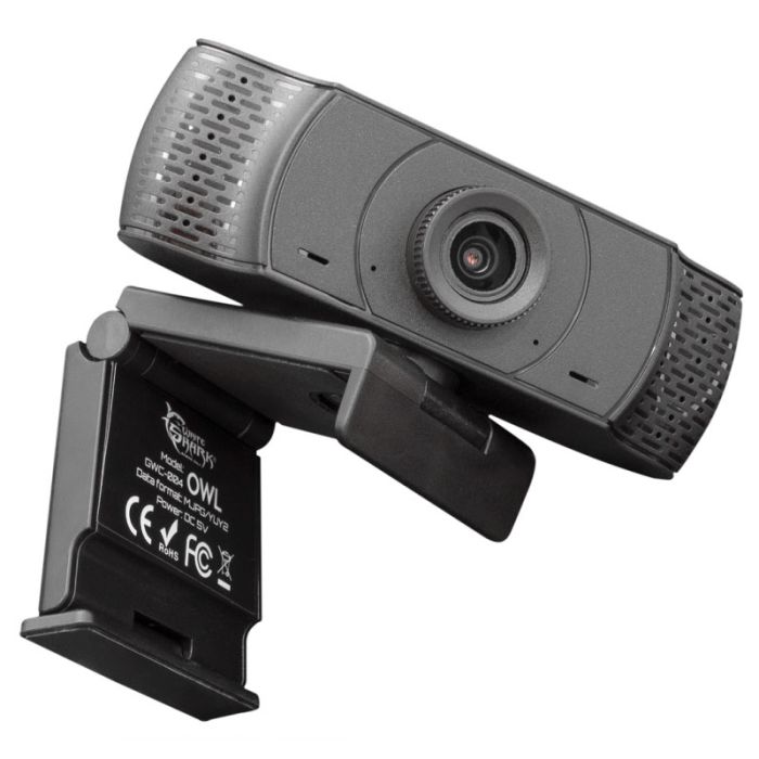 WebCam Gamer WHITE SHARK OWL 1080P - Noir (GCW-004)