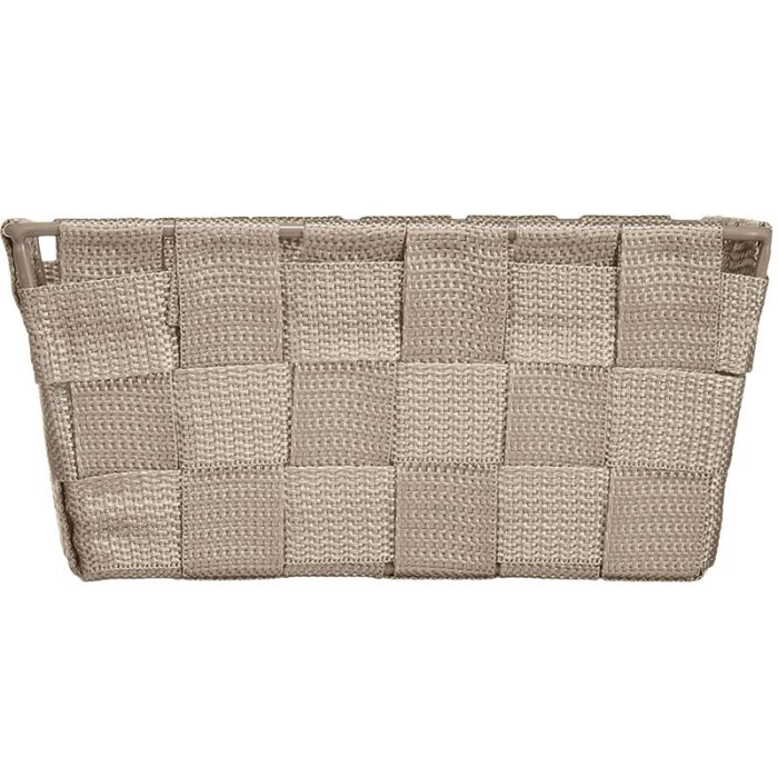 Panier De Salle De Bains WENKO Adria Mini, Long - Taupe (WELT52207)