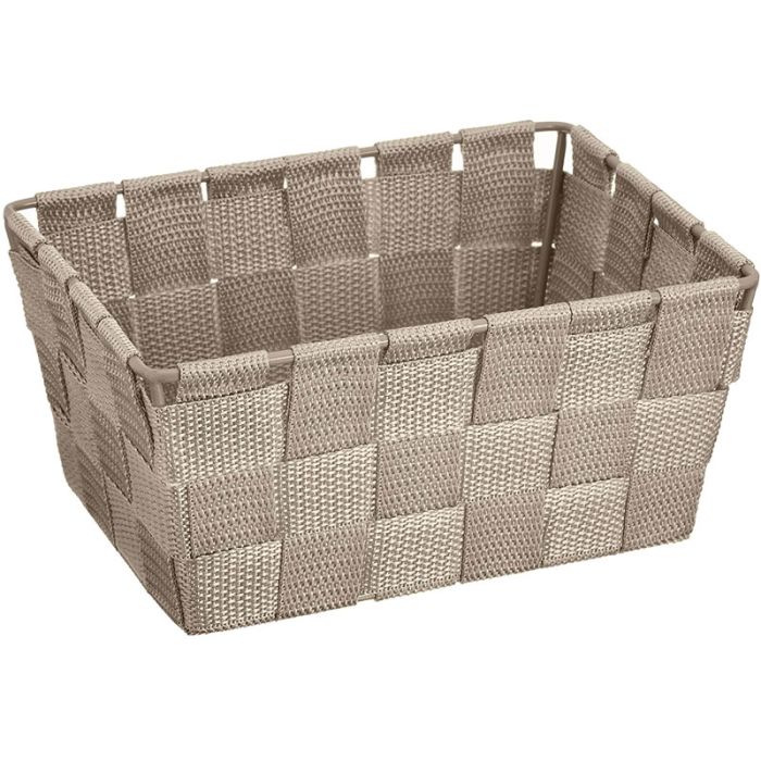 Panier De Salle De Bains WENKO Adria Mini, Long - Taupe (WELT52207)