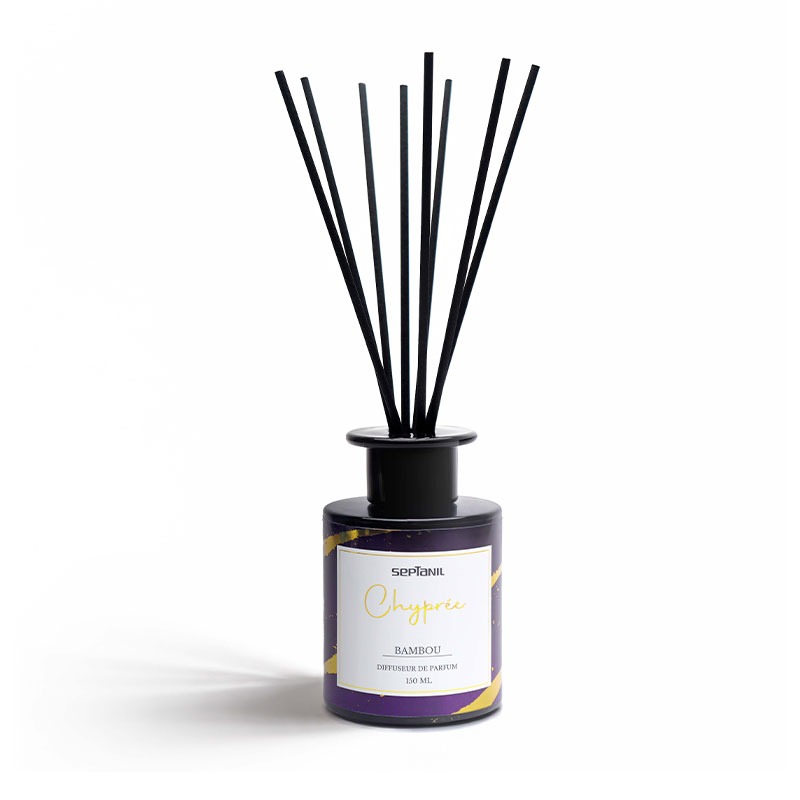 Diffuseur SEPTANIL de Senteur En Bambou Chyprée - 150ml - SEPTANIL