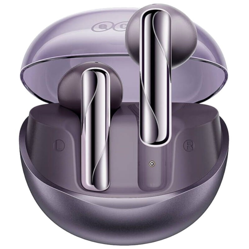 Écouteurs Sans Fil QCY Ailybuds Clear - Purple - QCY