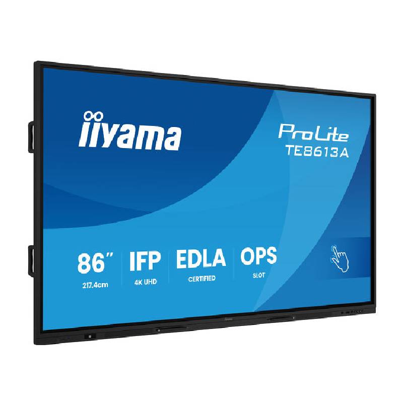 Interactif IIYAMA TE8613A-B2AG 86" Tactile 4K Android 14 - IIYAMA