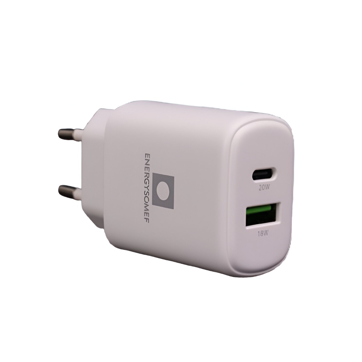 Chargeur Smartphone Energy Somef Rapide Avec 2 ports USB-A & USB-C 20W