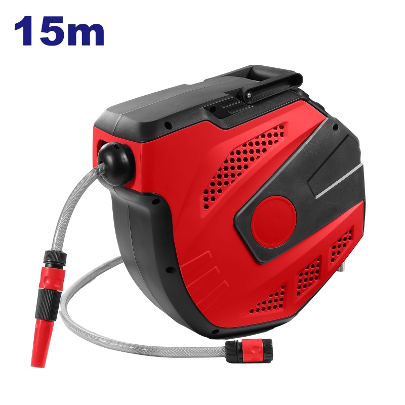 Enrouleur de tuyau d'eau EMTOP EMVZ1515