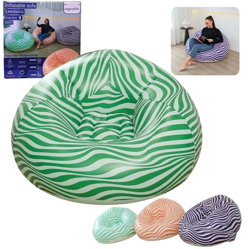 Fauteuil gonflable Circulaire LEEDSOOY 85003 - Vert