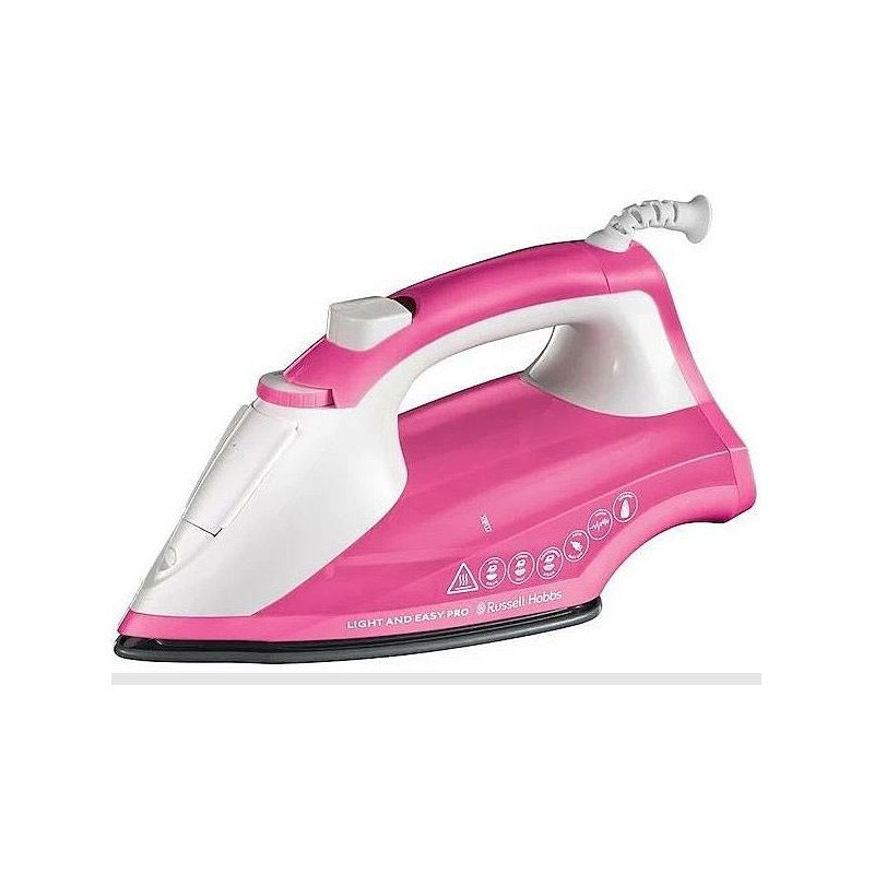 Fer à Repasser RUSSELL HOBBS Light&Easy Pro - Rose - RUSSELL-HOBBS