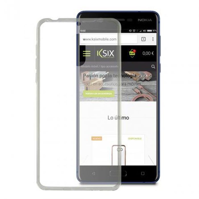 Flex Cover KSIX pour NOKIA 5 Transparent - Nokia