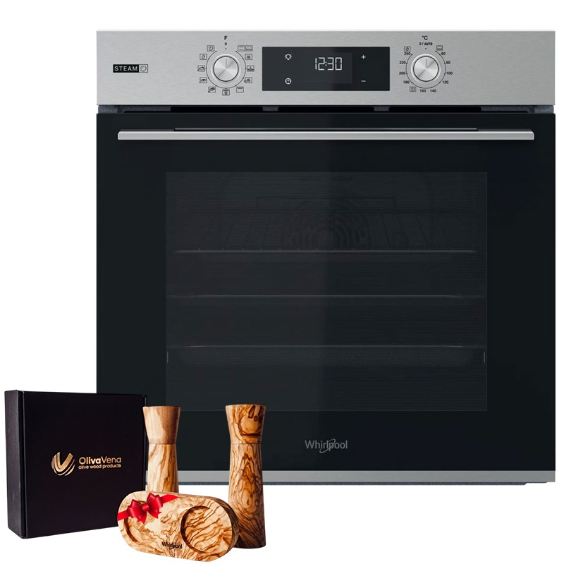 Four Électrique Encastrable WHIRLPOOL OMSK58HU1SX 71L - Inox - Whirlpool