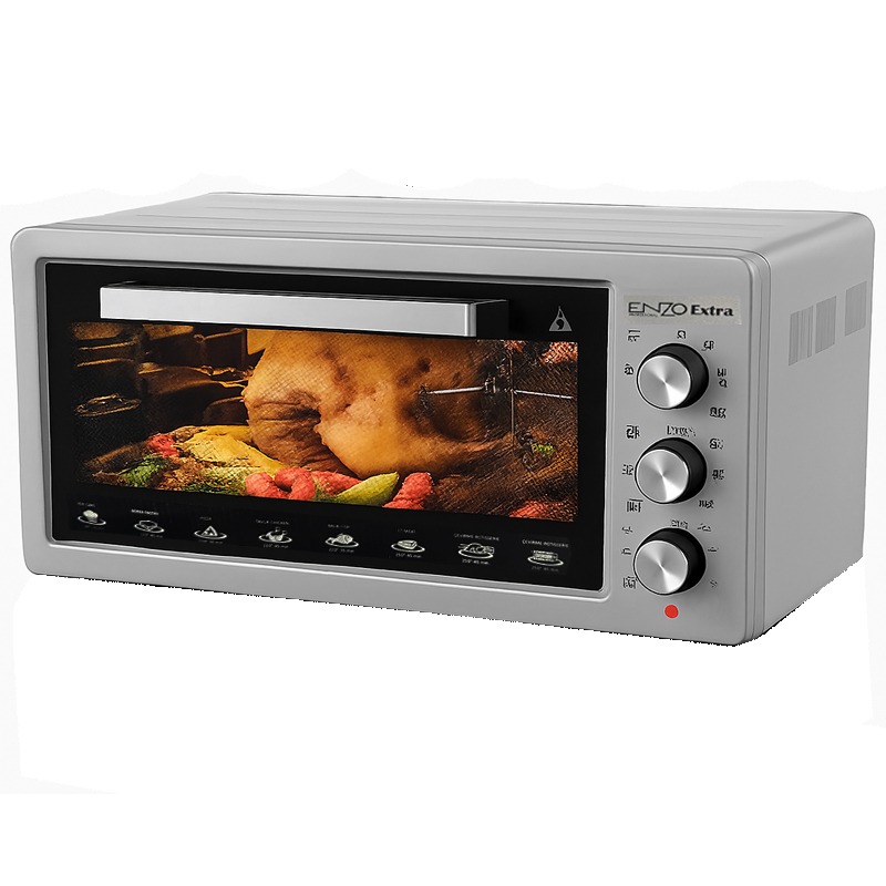 Four Électrique Ventilé ENZO Extra XXL 1005S 52 Litres - Silver