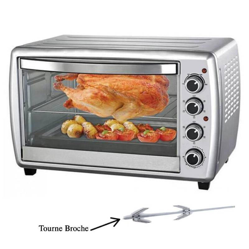 Four Électrique FRANCO FR-55S 55 Litres - Silver