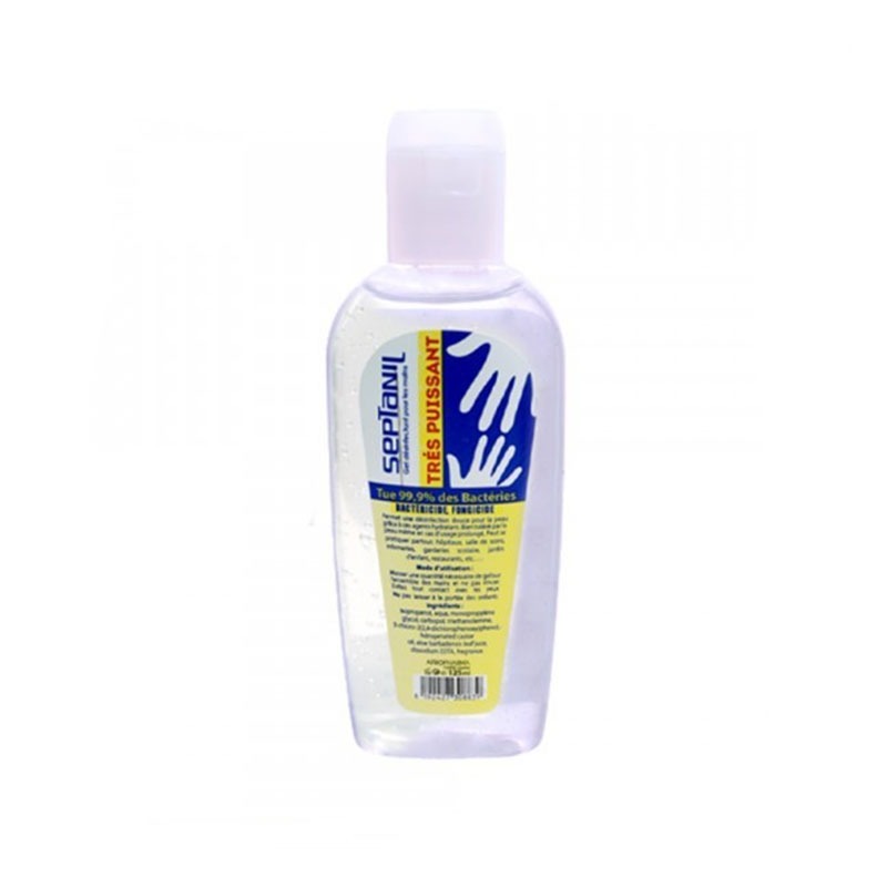 Gel Hydra-Alcoolique SEPTANIL pour Les Mains - 125ml - SEPTANIL