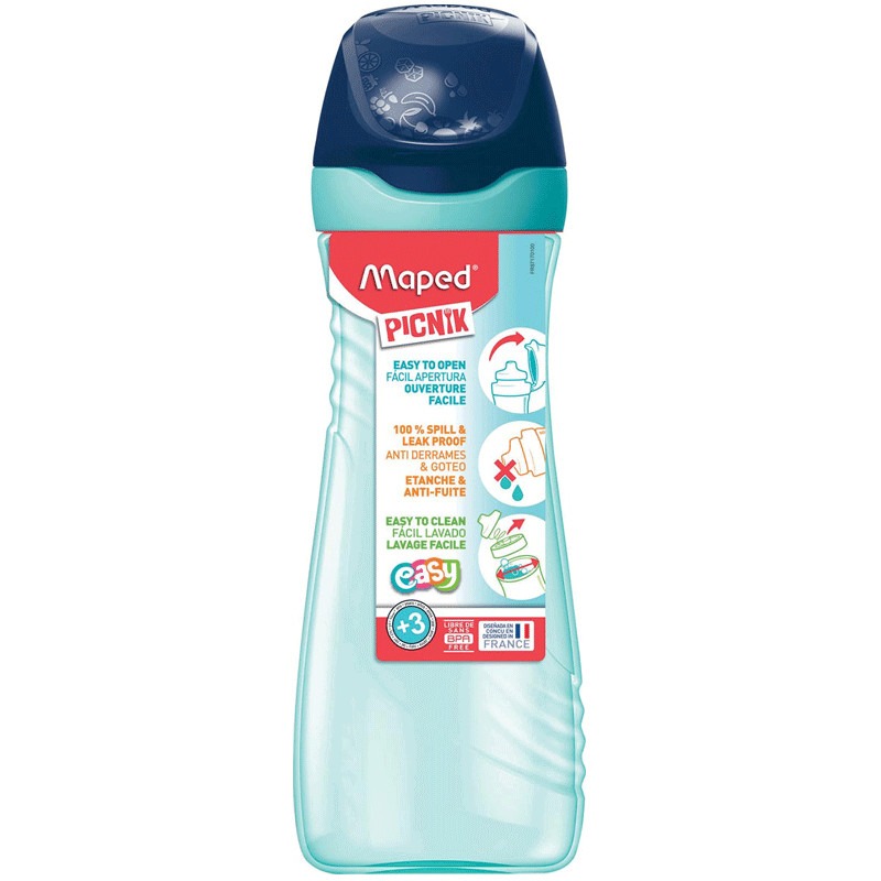 Gourde MAPED Picnik 580 ml - Bleu & Turquoise - MAPED