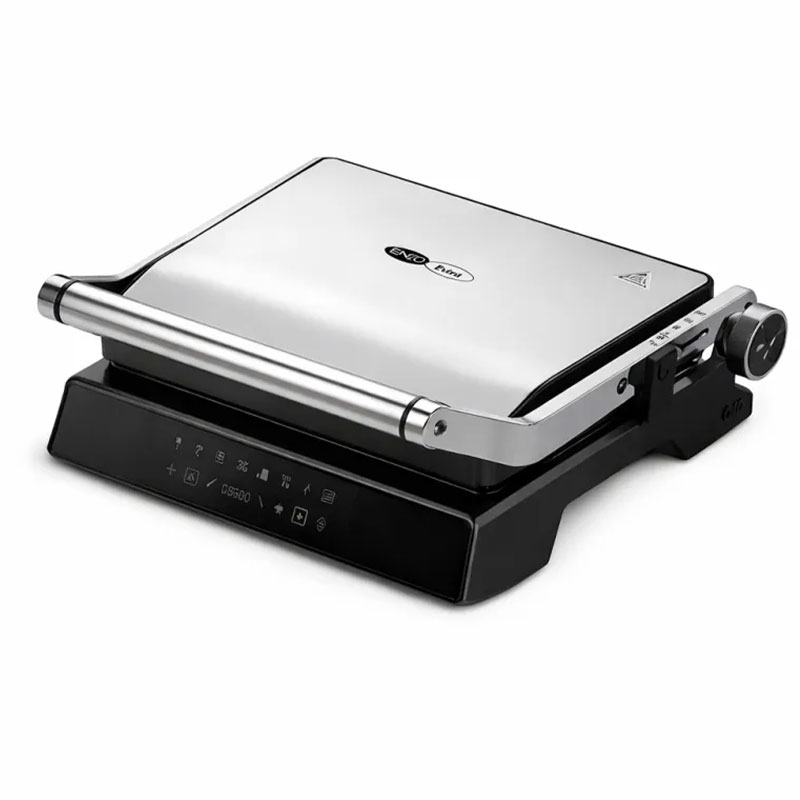Appareil de Cuisson 2EN1 ENZO AG-8012 2200W - Silver - ENZO-EXTRA