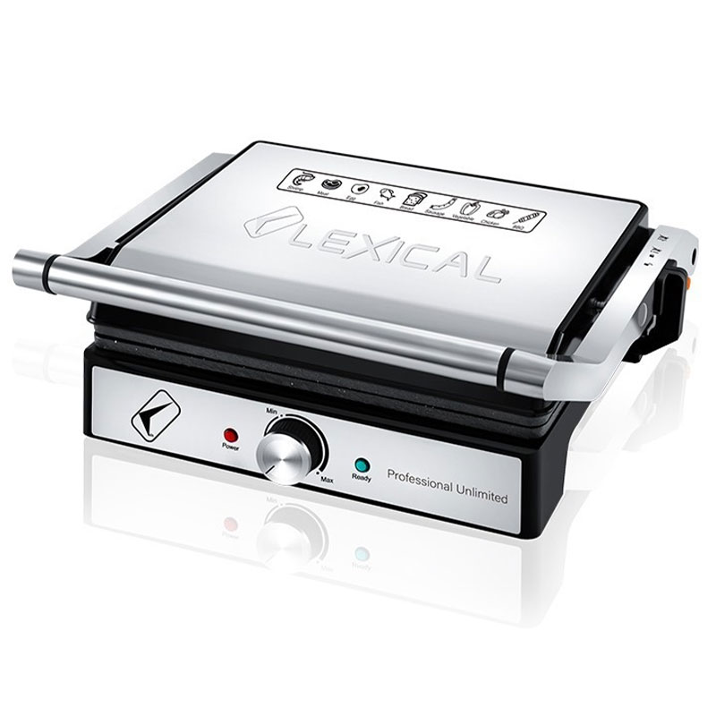 Appareil à Panini LEXICAL LSM-2575 2000W - Inox - LEXICAL