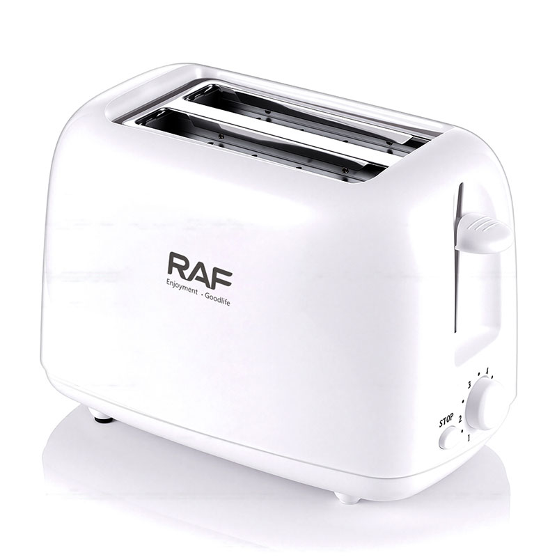 Grille Pain RAF R-2104 650Watts 2 tranches - Blanc - RAF