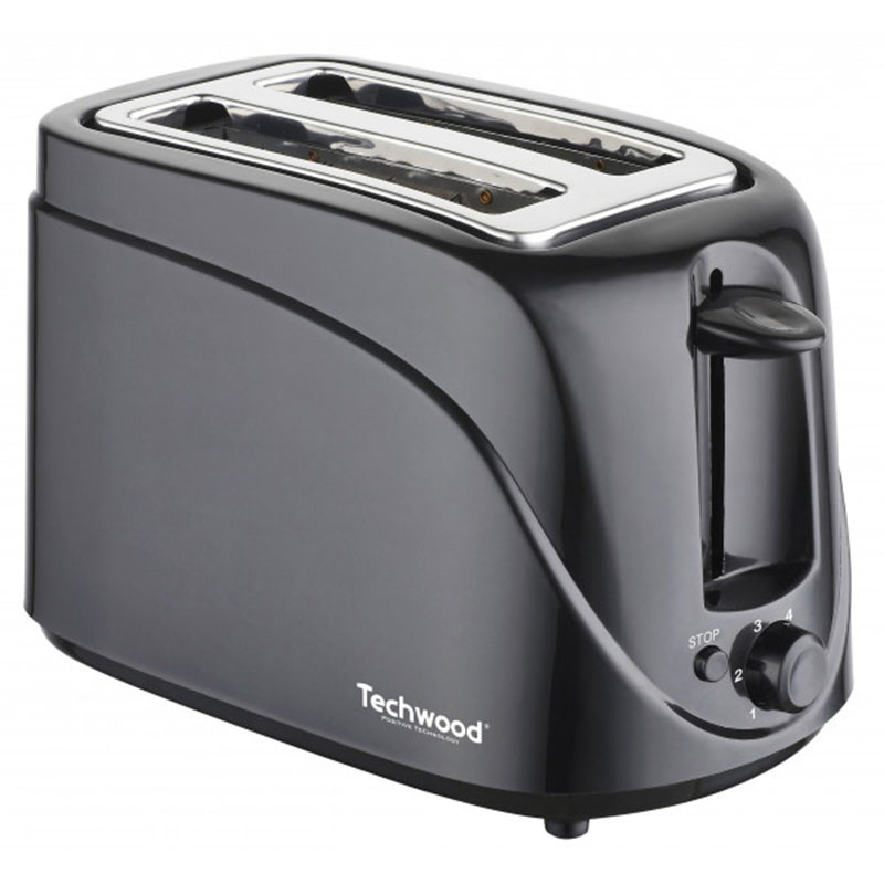 Grille Pain TECHWOOD TGP-106 700W - Noir - TECHWOOD